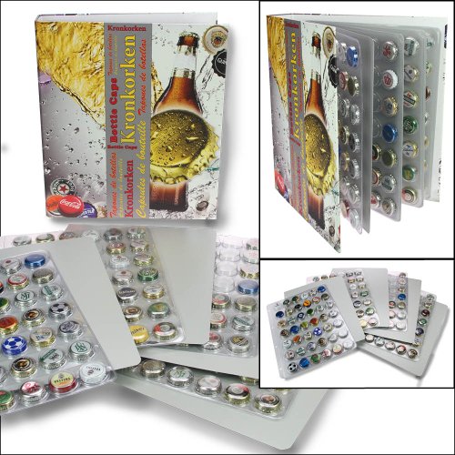 SAFE Bottle Cap Display Album for Bottle Caps