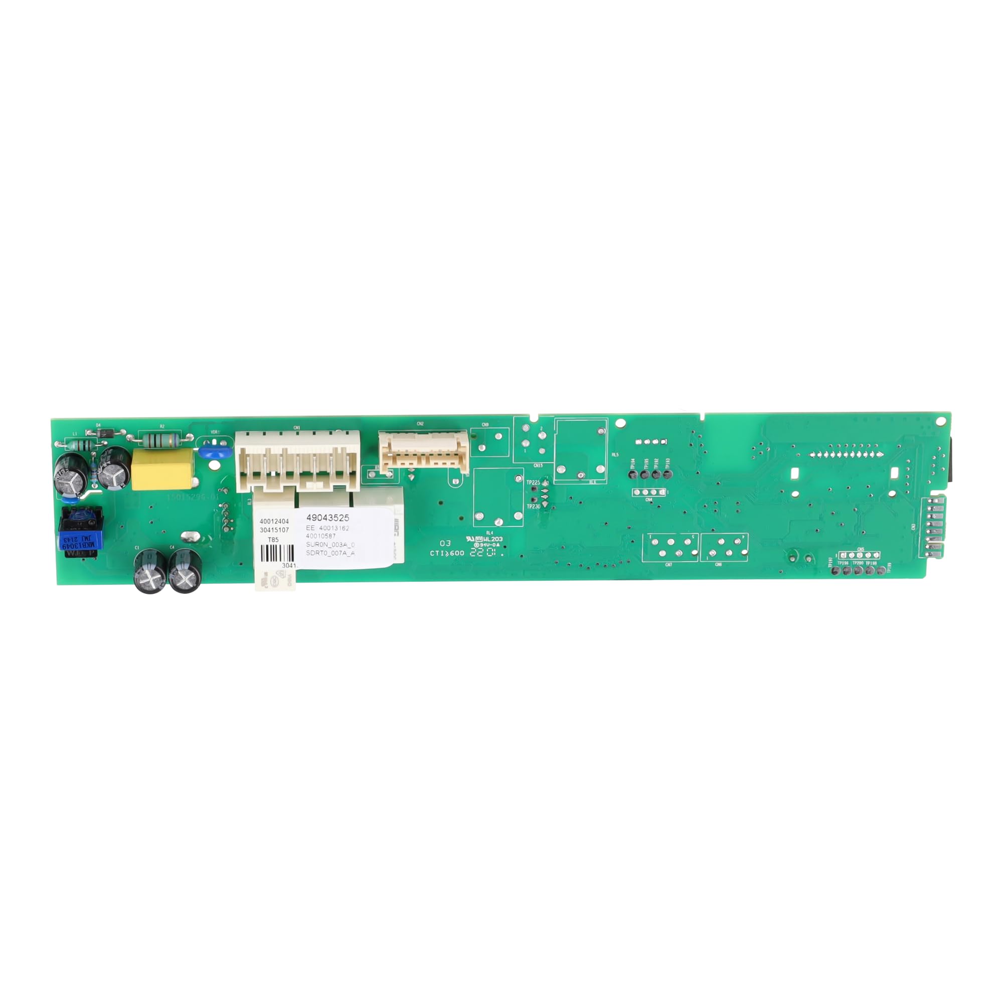 sparefixd Elektroniczna płyta PCB zaprogramowana tak, aby pasowała do suszarki bębnowej Hoover