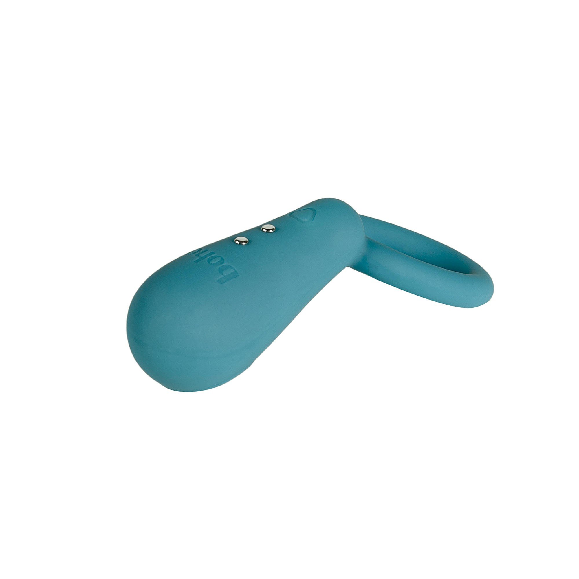 boho by AMORELIE Penisring mit Vibration „Cyan
