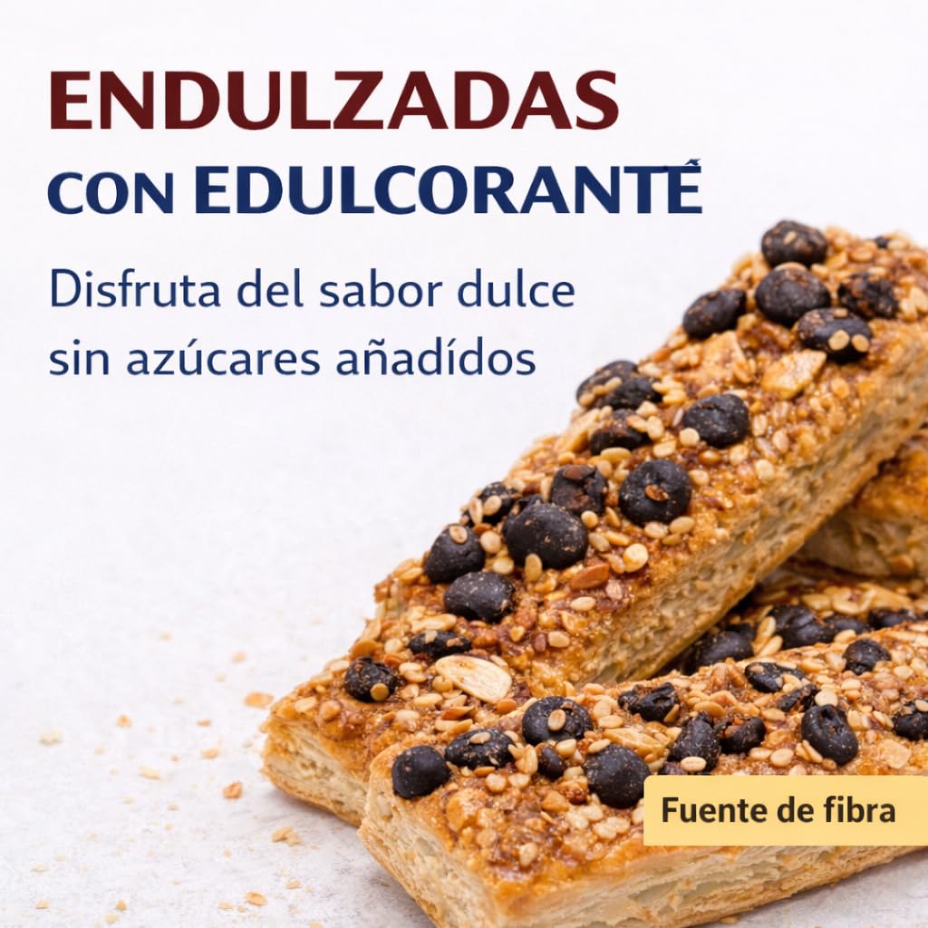 LAPASION - Barritas integrales con chocolate, almendra y sésamo | Sin azúcares añadidos | 2 Kg