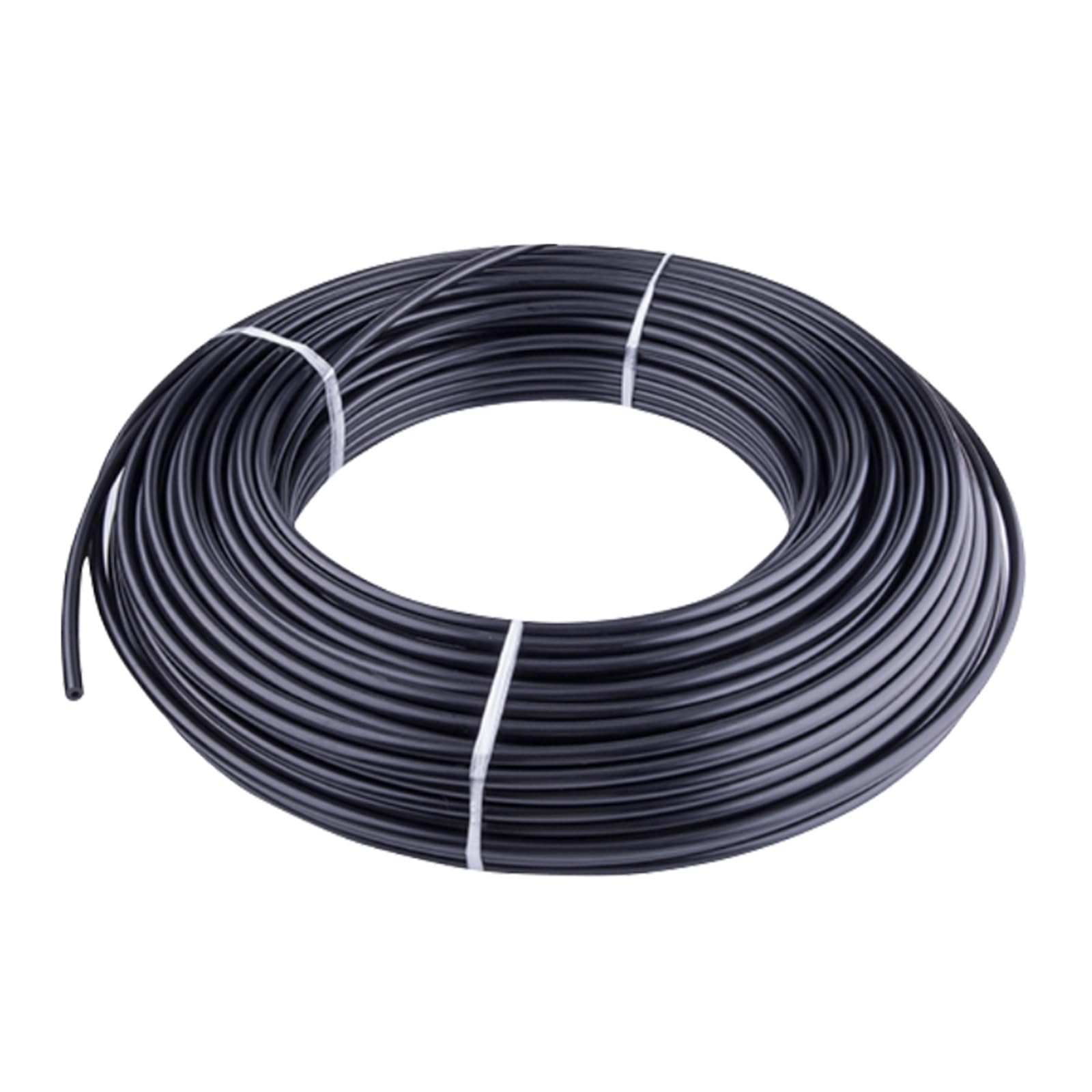 100 metrów RO woda 1 cm OD PE wąż rurowy rura rura do systemu mgły wodnej, system filtrów do akwarium odwróconej osmozy (9,52 x 5,5 mm)