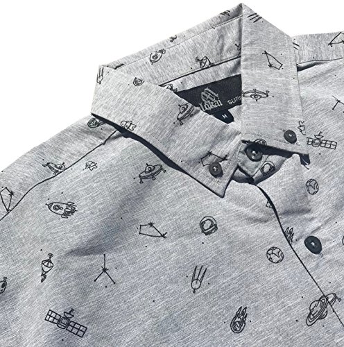 Image of Molokai Surf Button Down Slim Fit Hawaiian Short Sleeve Shirts