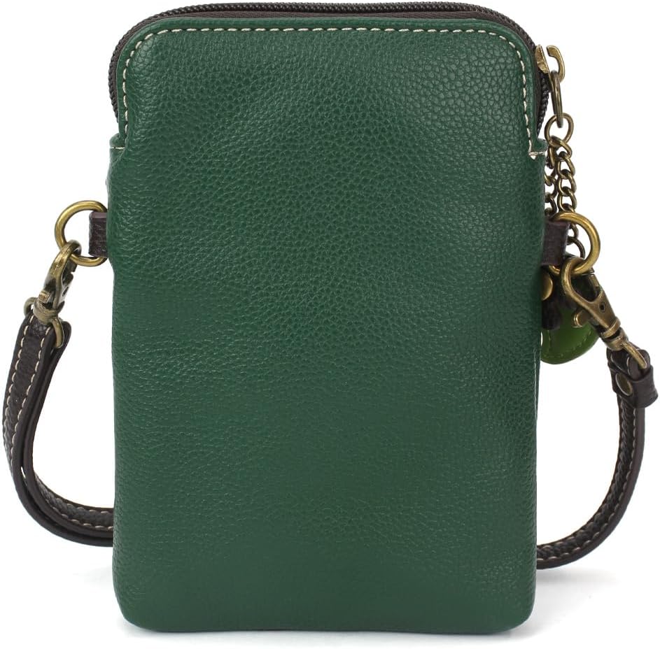 CHALA Foodie Collection Cell Phone Crossbody Purse-Women PU Leather/Canvas Multicolor Handbag with Adjustable Strap - Image 2