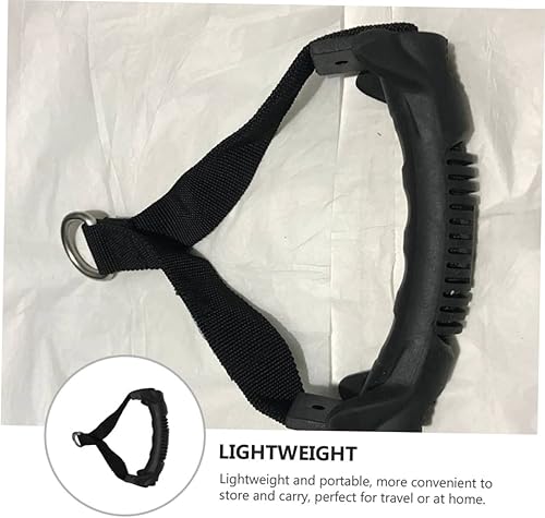 Miniatura 7 de BESPORTBLE 2 unids Fitness Handle Banda de Resistencia Mango de Entrenamiento Fitness Tirador de Cuerda Mango Deportivo Mango de Ejercicio Agarre