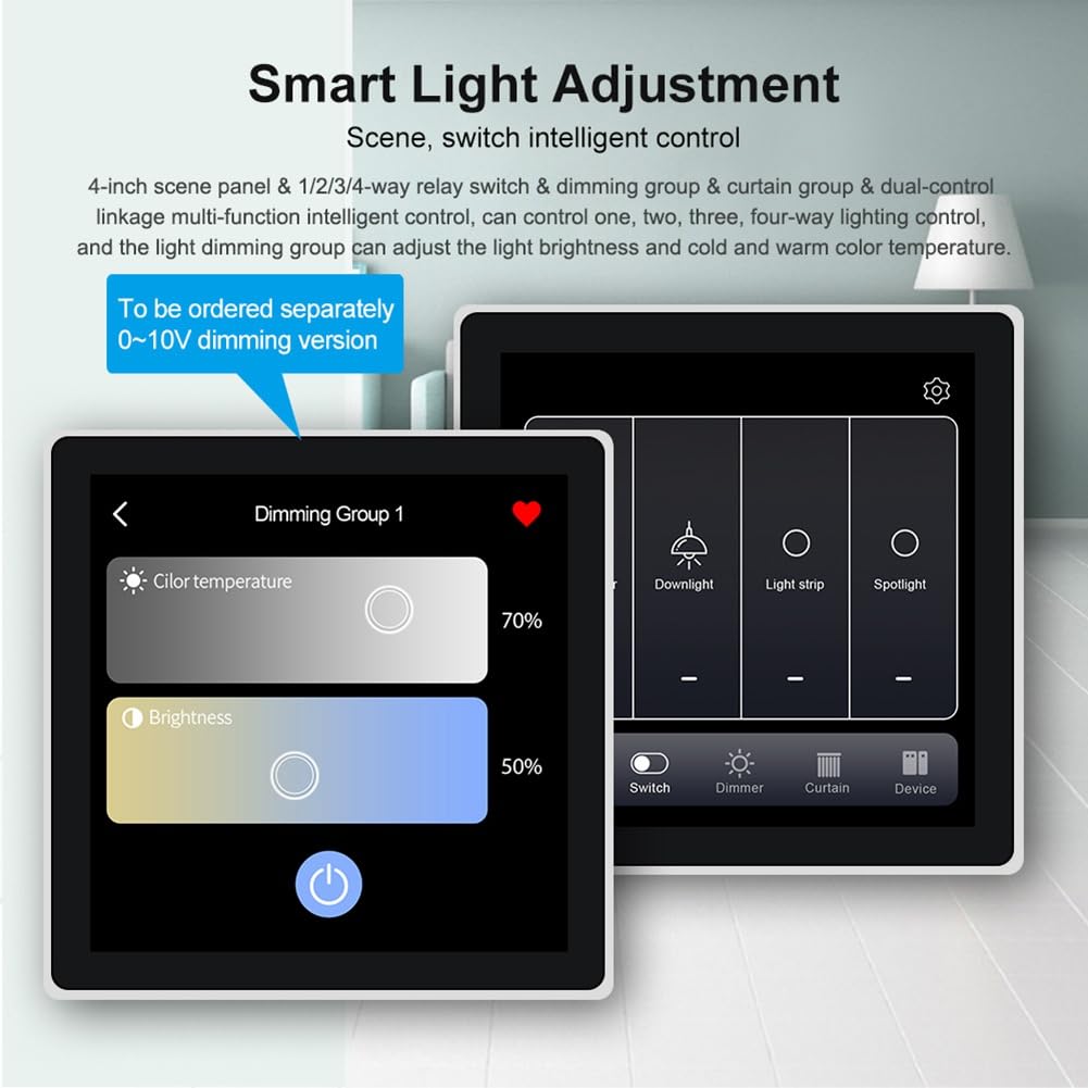 Tuya T3e Pro Control Panel Control Panel dotykowy Zigbee Inteligentny Home Wall Push Light Switch Czarny
