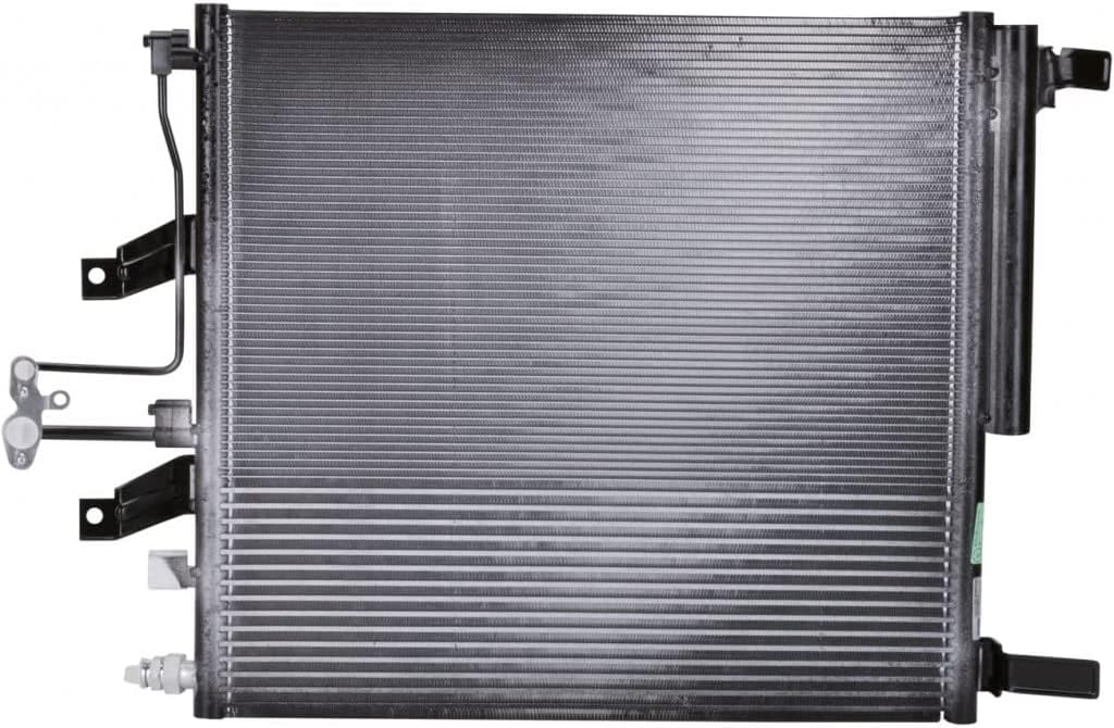 For Ram R1500 A/C Condenser 2013-2019 | 3.0/3.6/5.7L | w/Transmission Oil Cooler | Parallel Flow Configuration | CH3030253 | 52014632AB