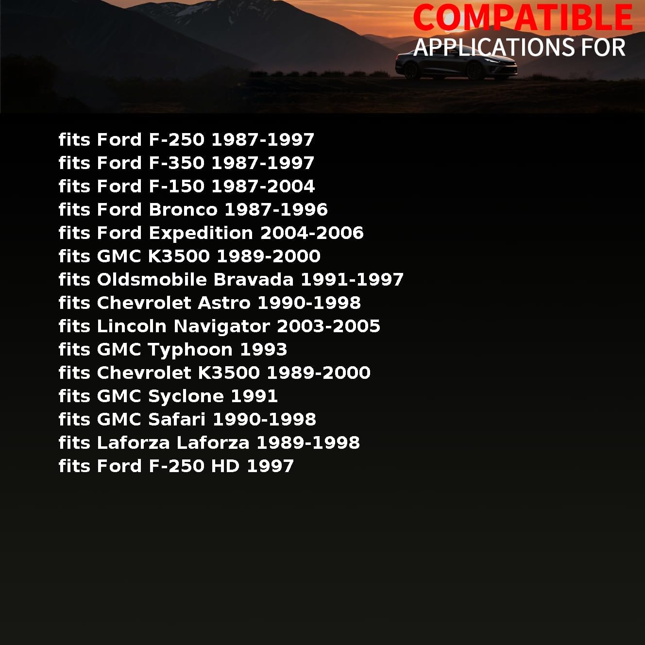 Transfer Case Output Shaft Seal Front Transfer Case Seal fits Ford F-250,F-150,F-350,Expedition 1987-2006 fits Chevrolet Astro 1990-1998 Replacement E7TZ7B215B, FTC2979, STC1969 1 Pcs