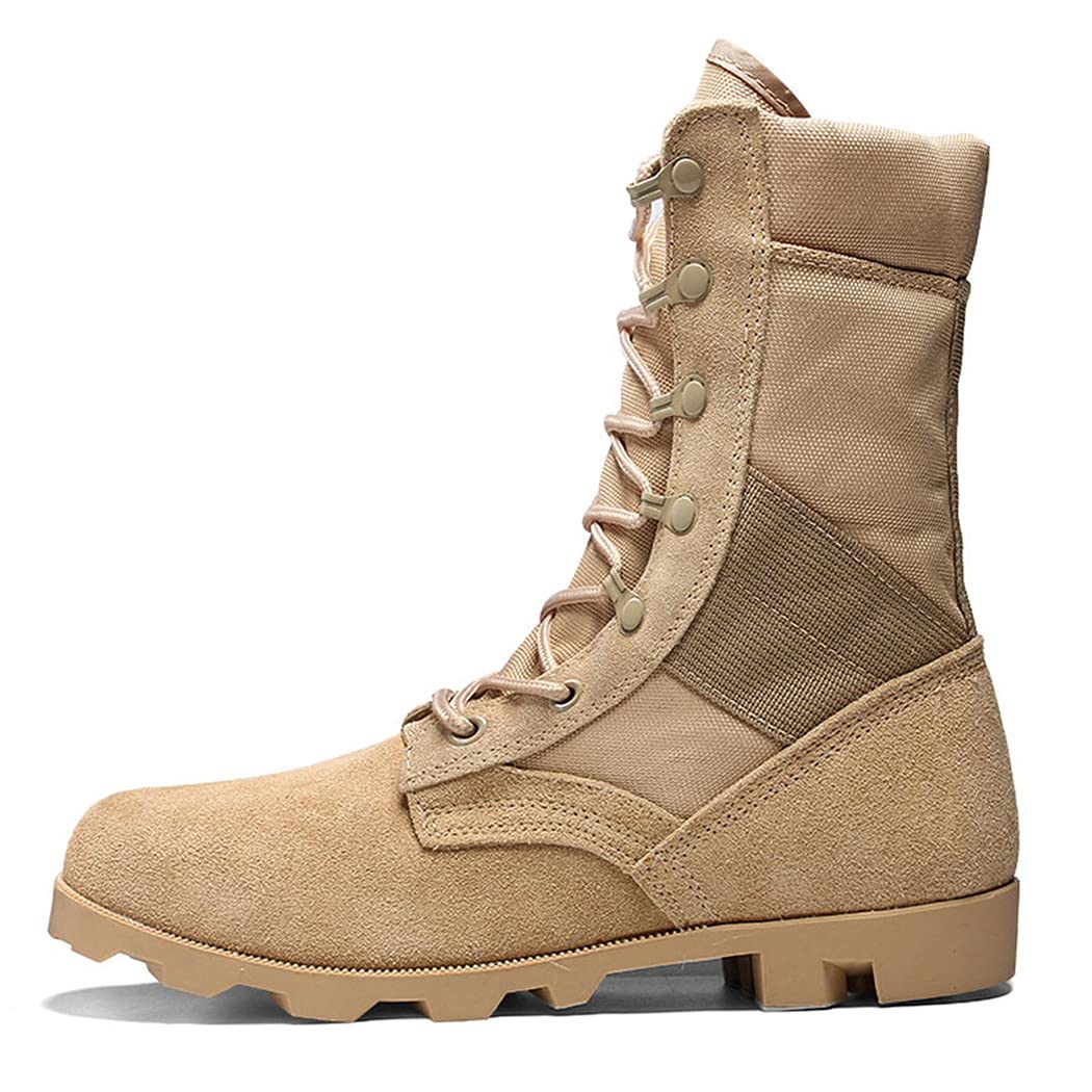 Chaussures militaires en cuir légères pour marche et alpinisme - 8