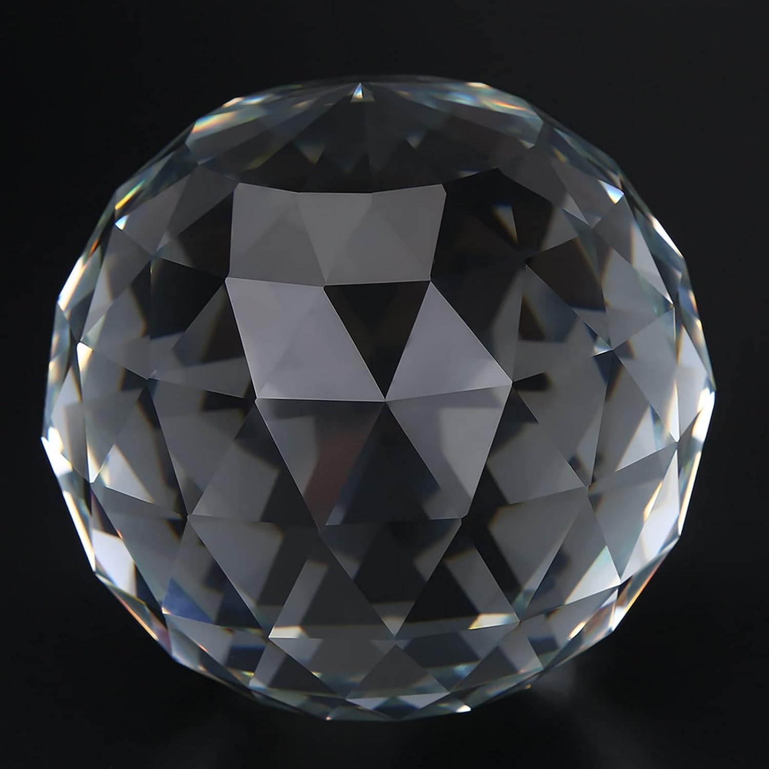 1Pc K9 Crystal Glass Ball 60mm/2.36inch for Home, Hotel Decor & Hardware Fittings (80MM/3.15in)