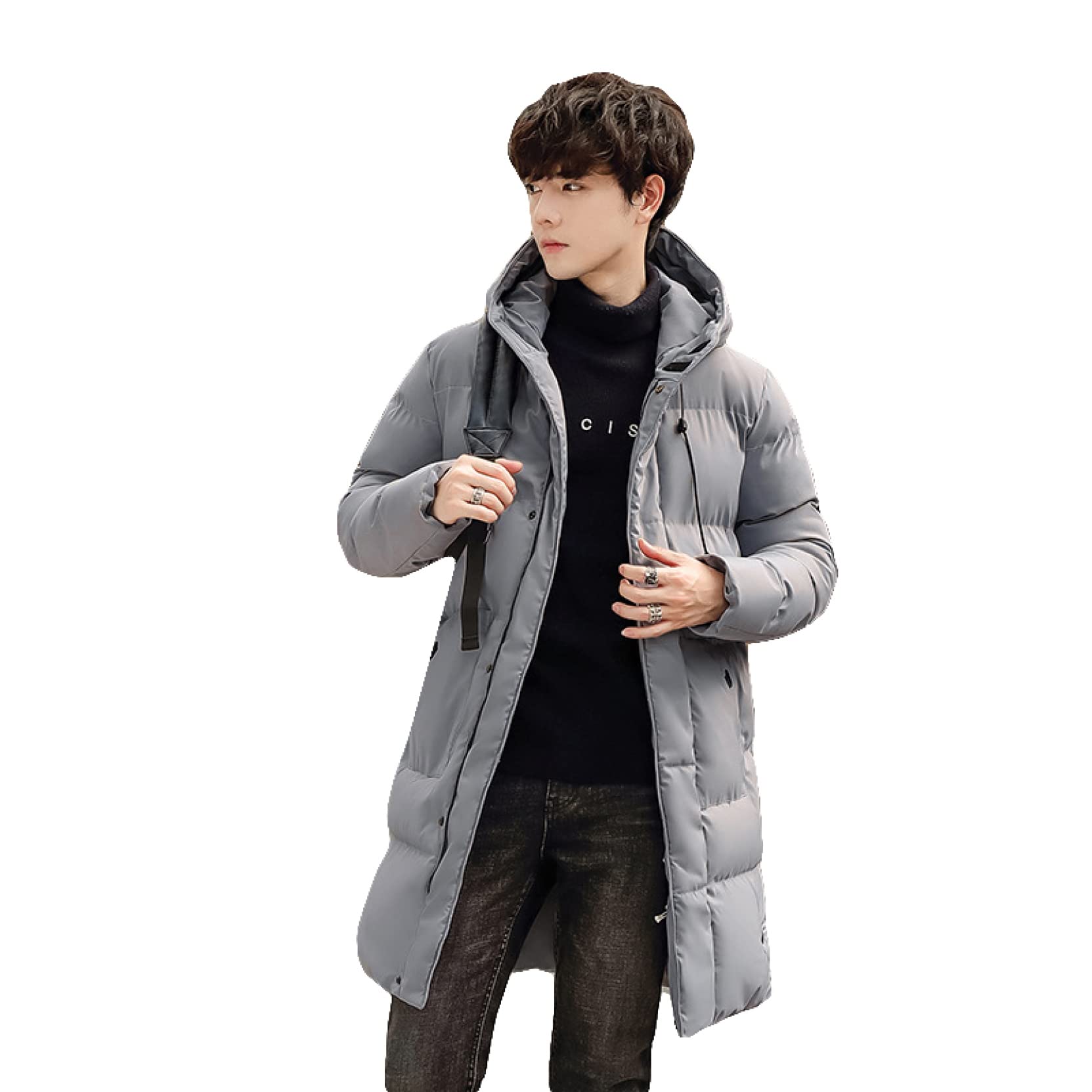 Amazon | [G7LZ] コート 冬用 メンズ ダウンコート 紳士服 ロング