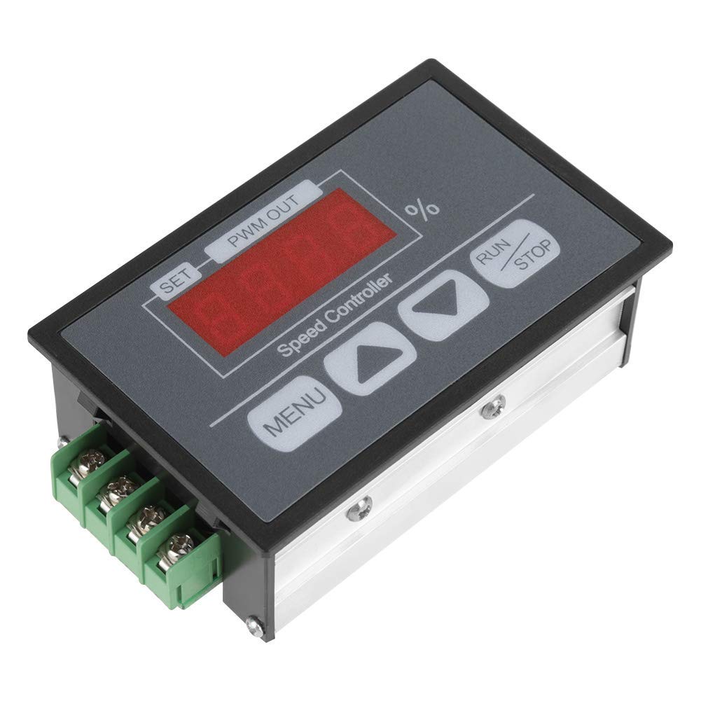 REES52 DC Motor Controller 6-60V 30A Motor Speed Controller with Digital Display for Setting The Slow Start and Stop Time of DC Motor (B09BBBQJ8H) Amazon Price History, Amazon Price Tracker