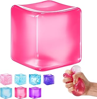 Cube-Shaped Squishy Fidget Toy-Slow Rising Stress Sensory Ball for Teens