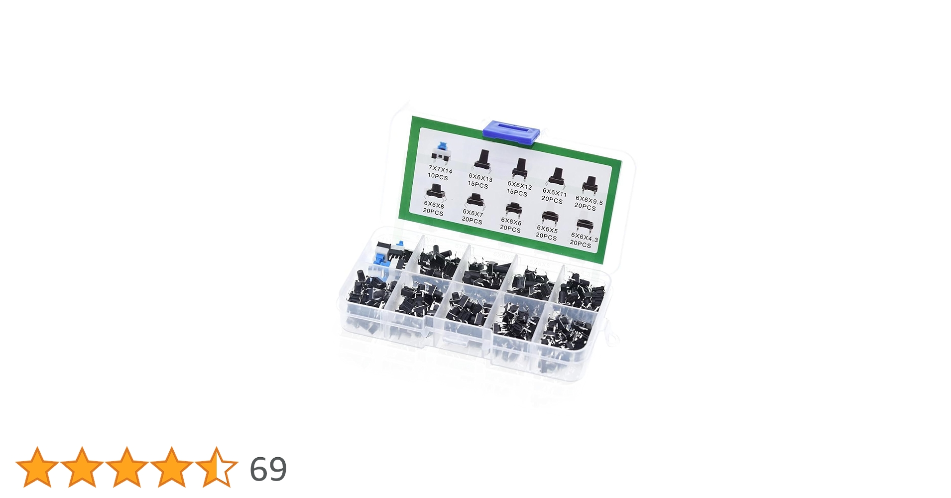 Amazon.co.jp: 【LeTradeJP】押しボタンスイッチ タクトスイッチ