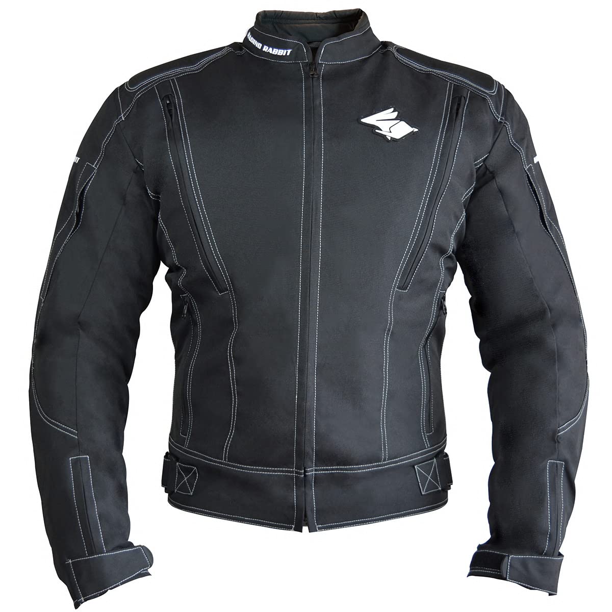 Jaqueta Motociclista Impermeável - ALL BLACK - Racing Rabbit