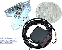 Vista 9 de IP67 Impermeable Universal 10-30VDC Seguridad Retro-Reflectante Sensor de haz fotoeléctrico para abridor de puerta de 12 V CC y 24 VCC, sensor