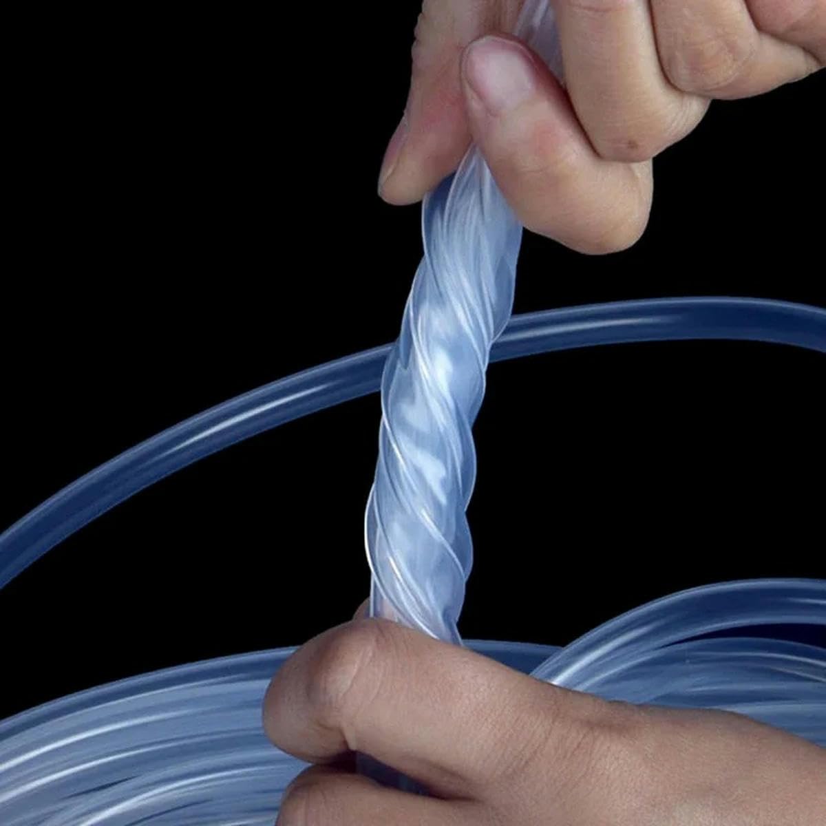 Manguera de tubo de silicona transparente de grado alimenticio, insípida, resistente a altas temperaturas, dispensador de agua, bomba peristáltica para el hogar, 5 metros, diámetro interior 38 x diáme