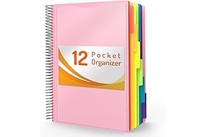 FORVENCER 12 Pocket Project Organizer