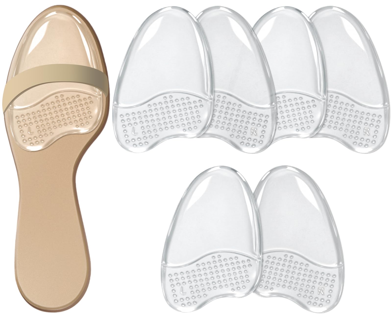 Beautulip Ball of Foot Cushions