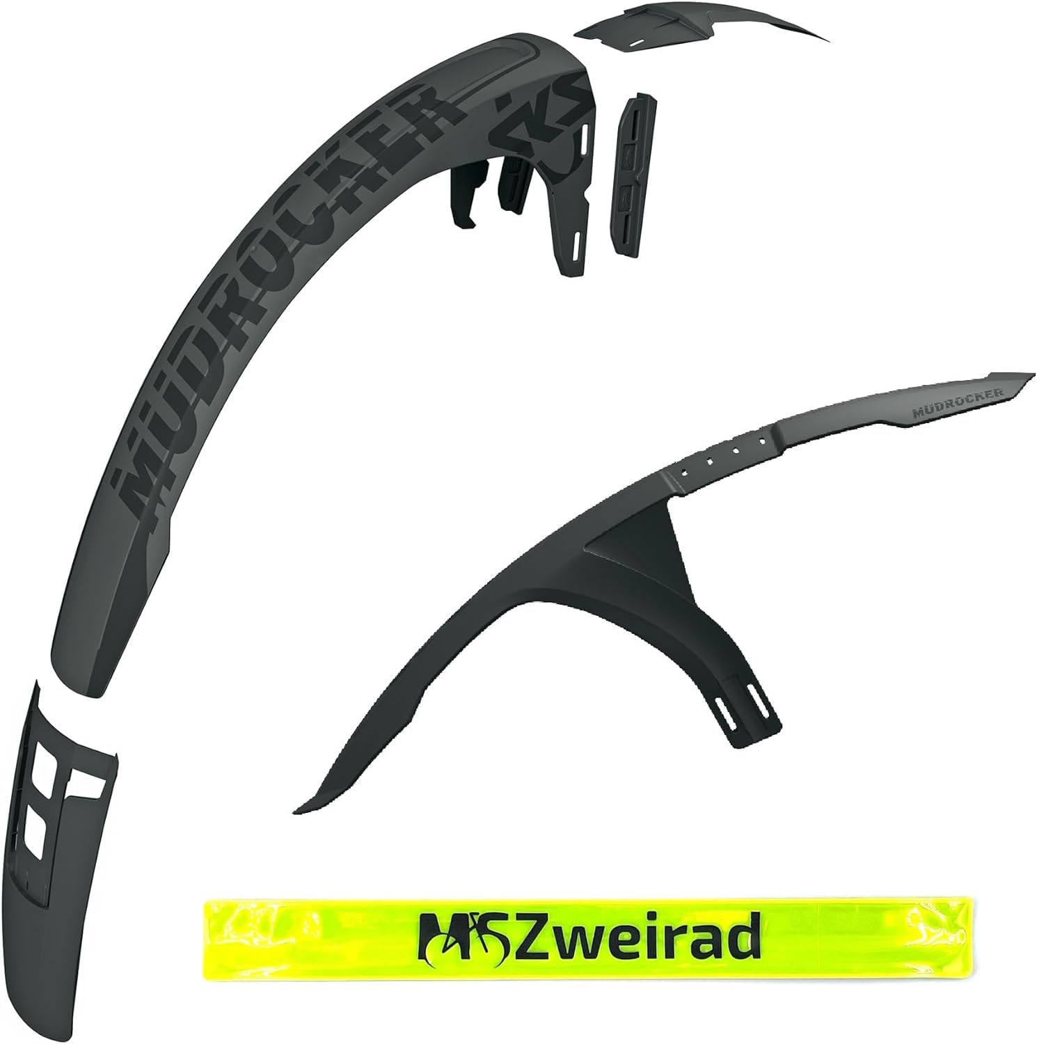 MSZweirad SKS Fahrrad Schutzblech Mudrocker für 27,5 29 Zoll Set Mountainbike Fahrradschutzblech MTB
