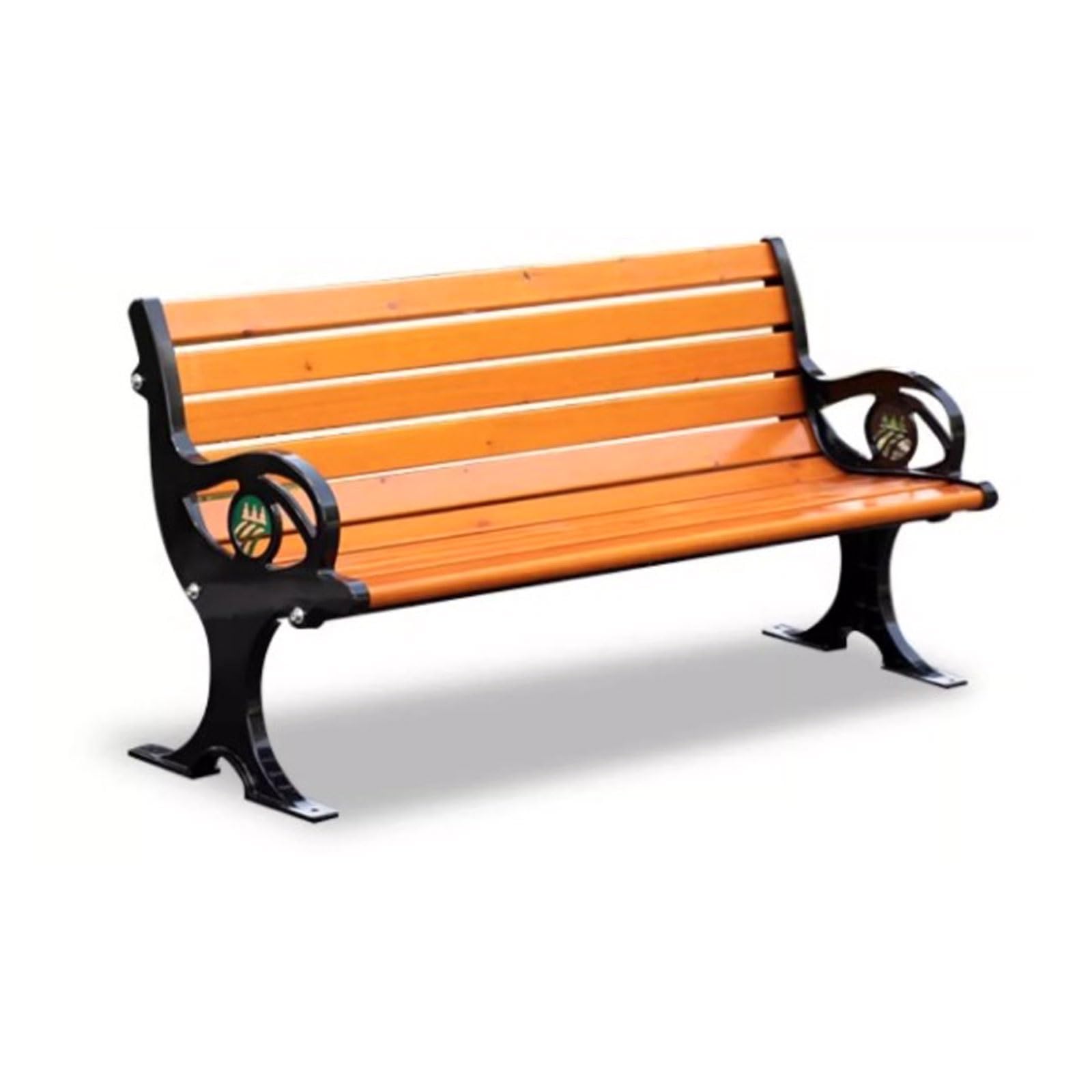 SMDLKVM Outdoor Benches With Backrest And Armrests
