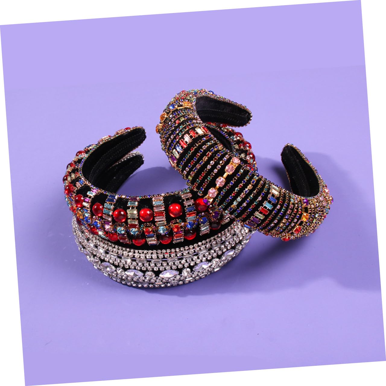 Healeved 3pezzi Cerchietto Elegantper e Accessorio Per Matrimonio Retro Per e Damigelle