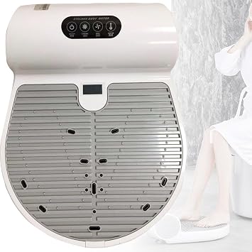 Full Body Dryer - Waterproof Negative Ions Body Hair Dryer, Gravity Sensor, Natural Warm Air Wind and Cool Wind for Bathroom, Hotels, Gyms,withscale