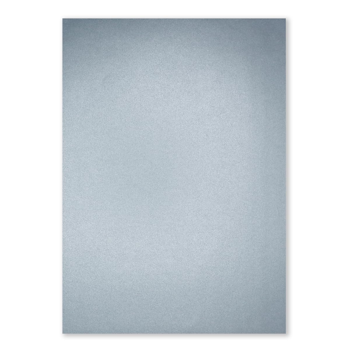 NEUSER PAPIER Papierbogen Metallic DIN A4-210 x 297 mm - Silber - 250 Stück - 125 g/m² - Glanzpapier zum Basteln, bedruckbar, Kartenherstellung, Einladungen, Briefpapier