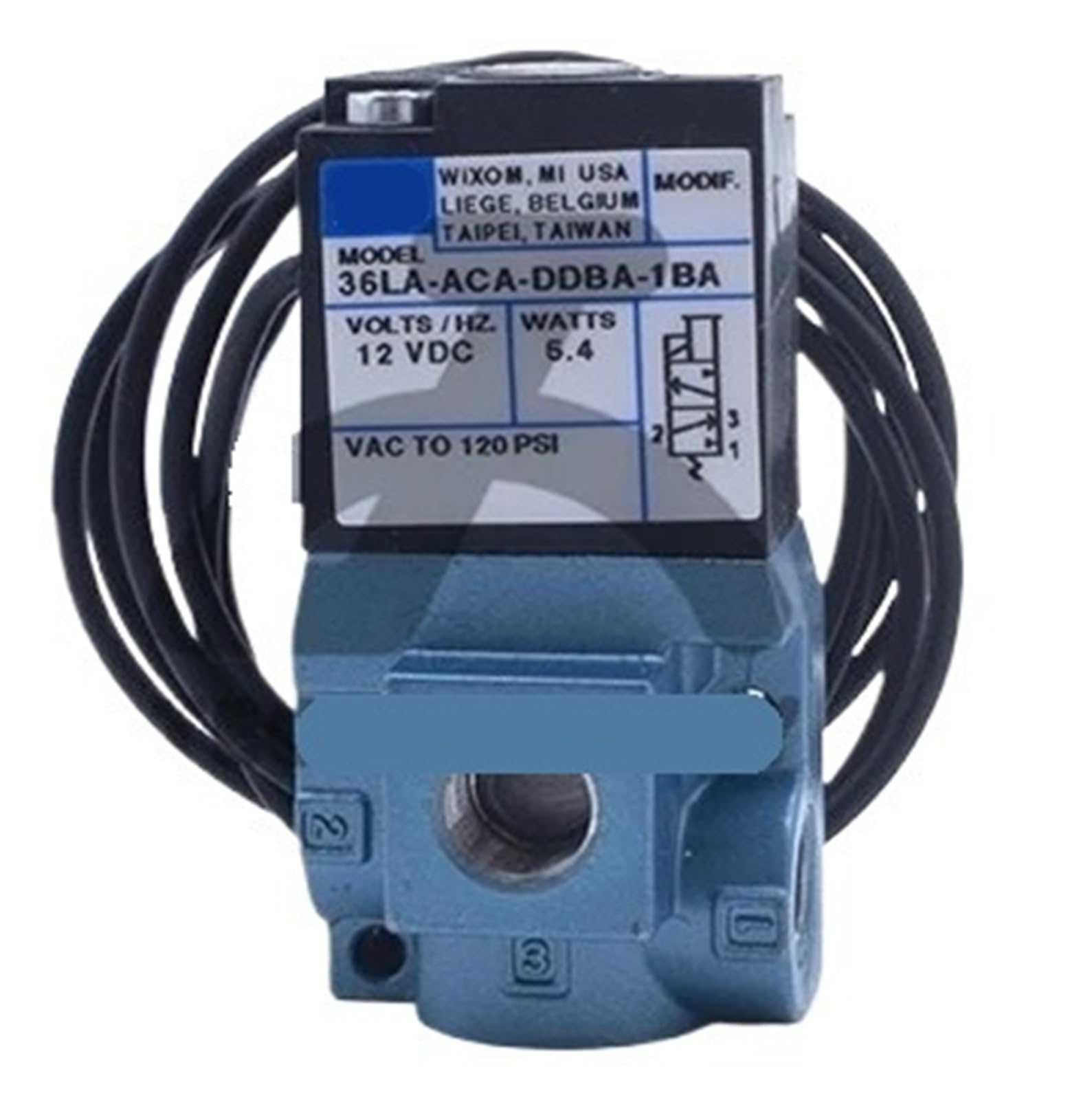 Électrovanne 36LA-ACA-JDAA-1BA et valve pneumatique série 35LA