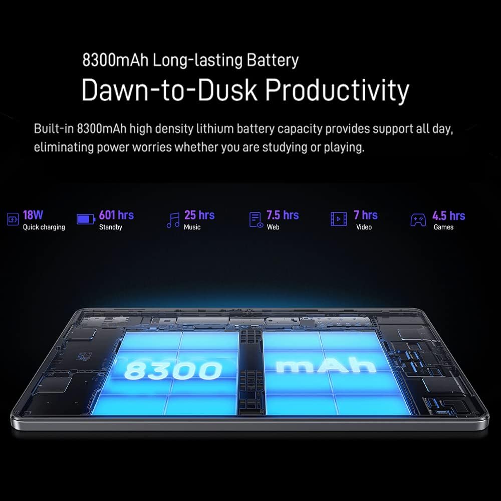 DOOGEE T10 Tablet 10,1 pollici Android 12, 15GB RAM+128GB ROM(TF 1TB), TÜV SÜD Rheinland Protezione Occhi, 2 Altoparlanti Hi-Res Audio, 8300mAh, 13MP+8MP, 2.4/5G WiFi + Dual 4G LTE, GPS,OTG, Blu DOOGEE T10 Tablet 10,1 pollici Android 12, 15GB RAM+128GB ROM(TF 1TB), TÜV SÜD Rheinland Protezione Occhi, 2 Altoparlanti Hi-Res Audio, 8300mAh, 13MP+8MP, 2.4/5G WiFi + Dual 4G LTE, GPS,OTG, Blu