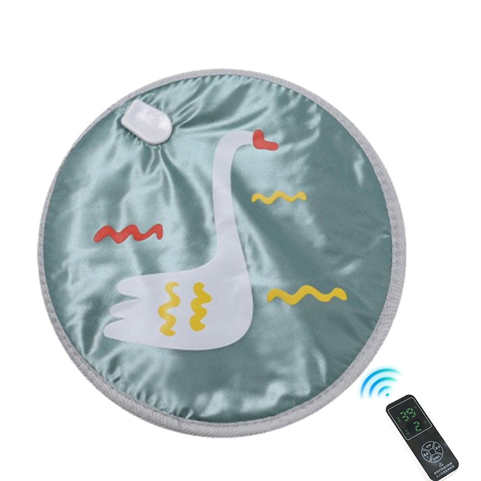Almohadilla térmica for gatos |Almohadilla térmica for gatos a prueba de agua con lindo pato Animal - Manta eléctrica cálida for mascotas en interiores for gatos y perros al aire libre Met Safety List