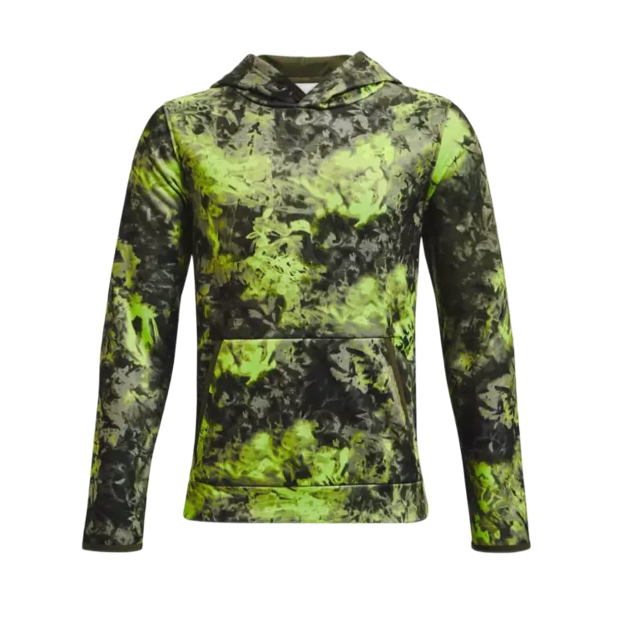 Under Armour Boys Cloud Pullover Hoodie Large Green