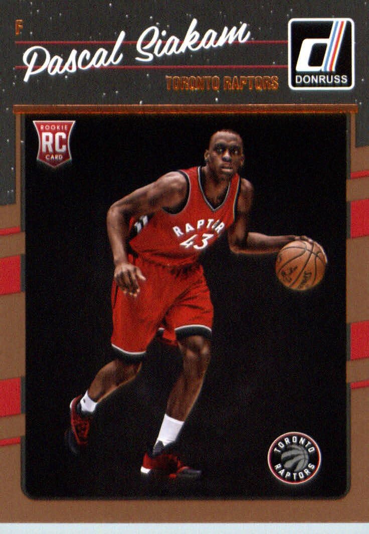 2016-17 Donruss #171 Pascal Siakam Toronto Raptors - Basketball Rookie Card