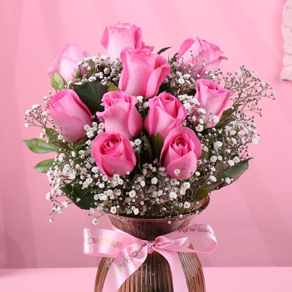Pink Rose Bouquet - Romantic Gift Delivery -2