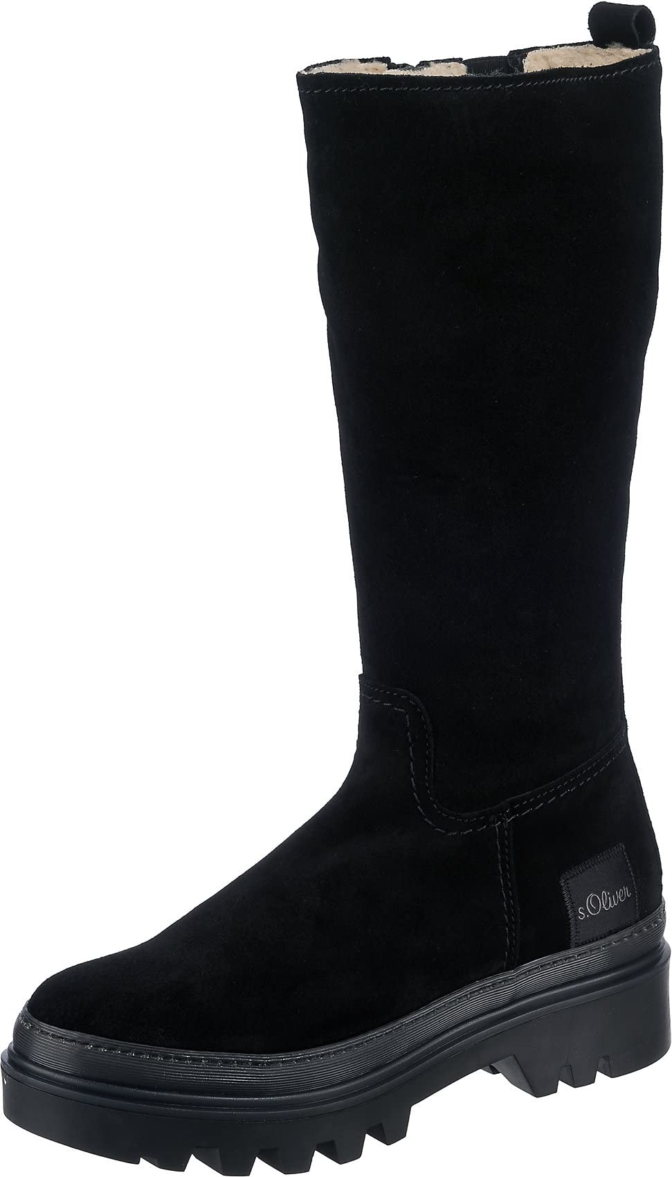 s.Oliver Women's 5-5-26681-29 Winter Boots, black, 6 UK