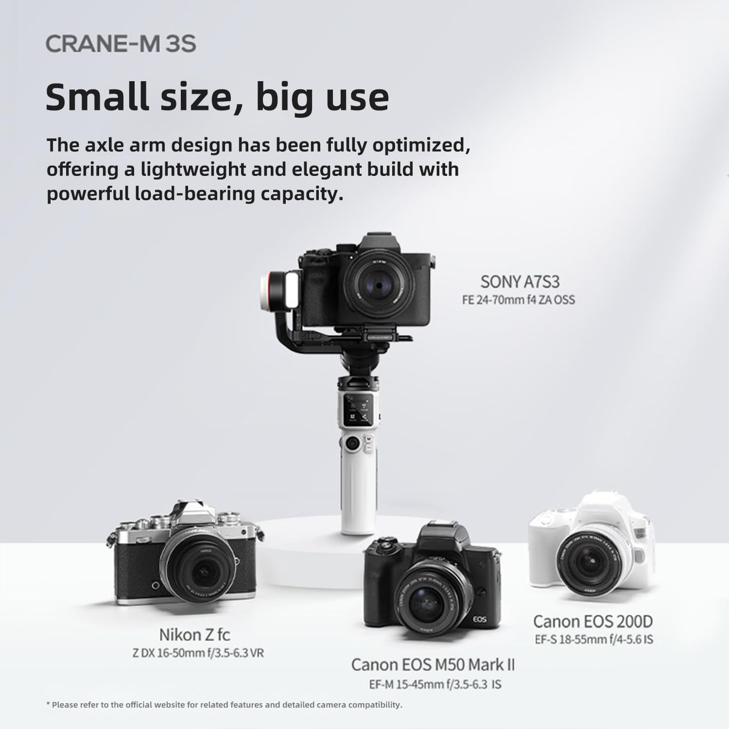 Zhiyun CRANE-M ジンバルスタビライザー 8/30発売】Zhiyunの新型ジンバル CRANE M2のご注文受付を開始しました