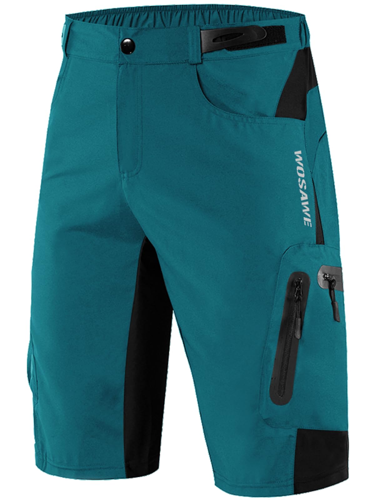 WOSAWE Pantalones Cortos de Ciclismo para Hombre Transpirable Sueltos MTB Ropa Interior Pantalones