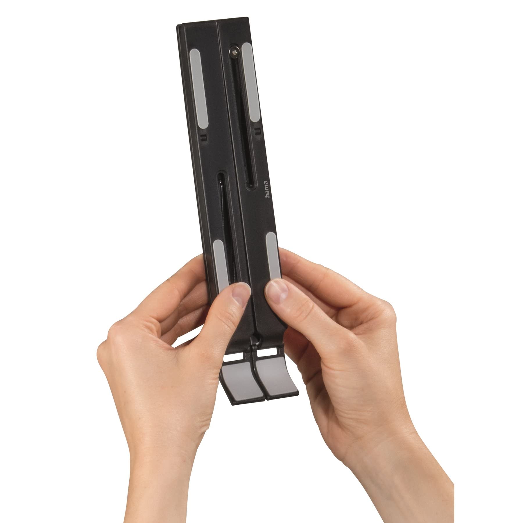 Hama - Soporte para portátil Light, Plegable, inclinable, para portátiles de hasta 15,4", Negro