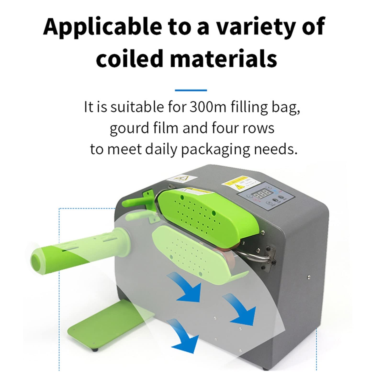 Buffer Air Cushion Machine Buffer Air Pillow Imballaggio Gonfiatore Riempimento automatico Air Pillow Bag Bubble Film Bubble Bag Machine Uso domestico