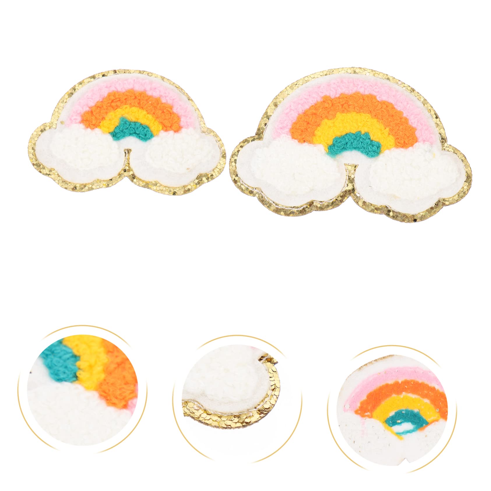 Gadpiparty 5 Set Toppe Decorative Per Abbigliamento Patches Termoadesive Per Riparazioni E Decorazioni Per Vestiti Borse 8 Pezzi*5