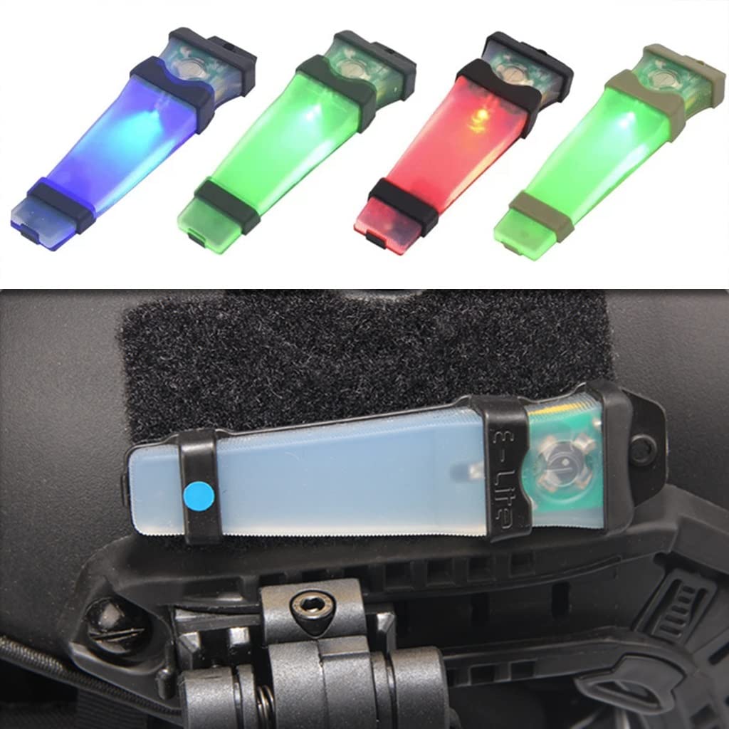 SeeboJK Ensemble Casque Airsoft FAST – Léger 650g, Jumelles PVS-15, Lampe 800 Lumens, Signal Lumineux 7 Modes