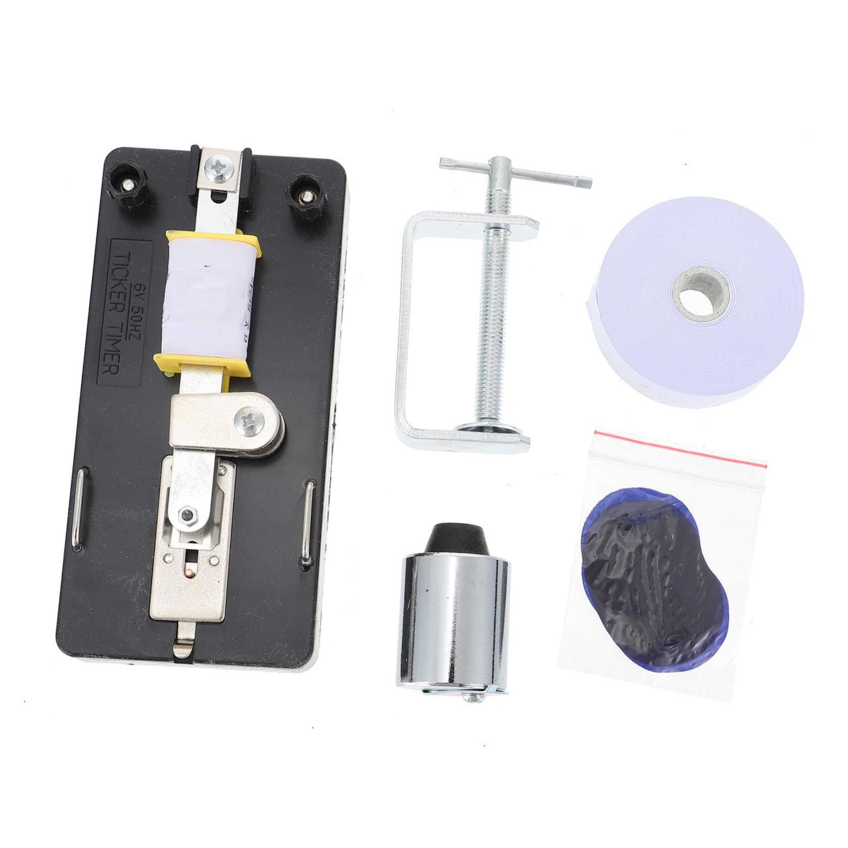 Temporizzatore Elettromagnetico per Esperimenti di Accelerazione in Laboratorio Materiale Plastico e Metallo, per Insegnamento Scientifico in Scuole Medie e Stile Casuale