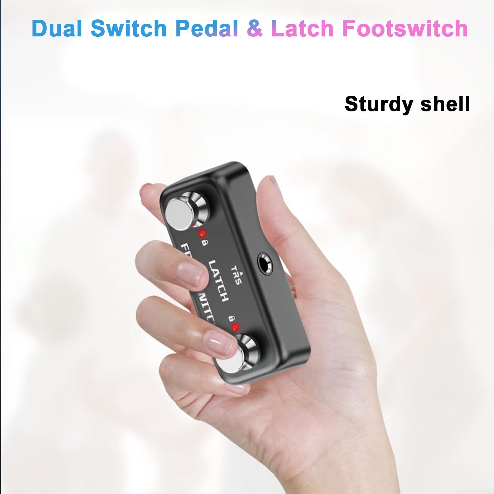 Amazon | デュアルフットスイッチラッチペダル 2ウェイペダル フット