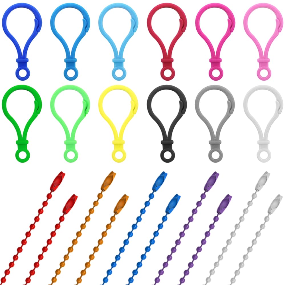 lyfLux 100Pcs Plastic Snap Clasps with 50Pcs Adjustable Metal Ball