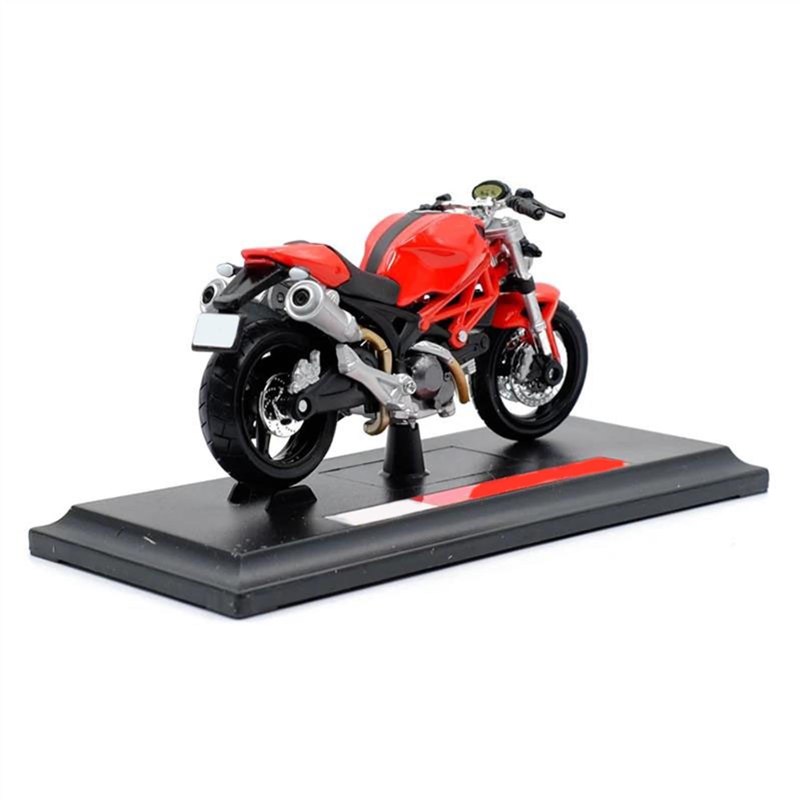 Modello in Scala 1:18 per Ducati Monster 696 Modello di Moto Diecast in Metallo Moto da Collezione