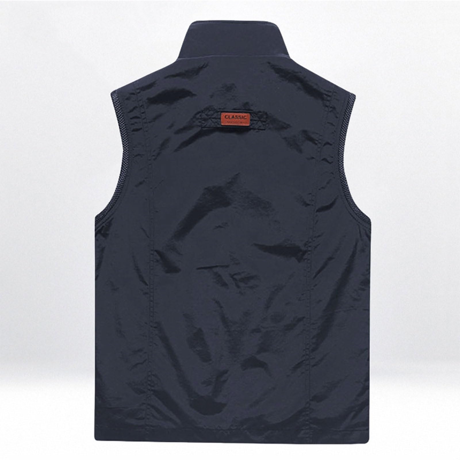 Wygwlg Gilet Da Uomo Ad Asciugatura Rapida Da Esterno, Gilet Da Lavoro Casual Da Uomo Da Lavoro All'Aperto Da Pesca Foto Da Viaggio Giacca Da Cargo, Gilet Da Campeggio Traspirante A Prova Di Acqua