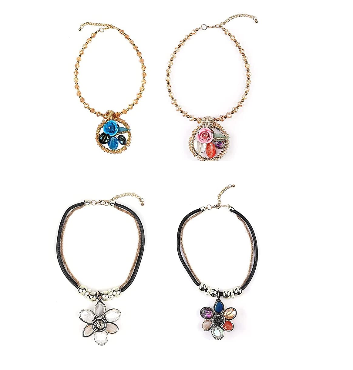 See full amazon price history chart for STRIPES® essentials Multicolor Latest Western Design Plain Crystal Modern Fancy Pendant Collar Statement Chunky Necklace for Women STRIPES® essentials Multicolor Latest Western Design Plain Crystal Modern Fancy Pendant Collar Statement Chunky Necklace for Women (B0B428NPCK) Amazon Price History, Amazon Price Tracker