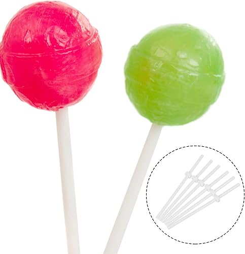 Miniatura 4 de EXCEART Barras para tartas, 72 piezas de palillos de plástico seguros, palitos de lechón para pasteles, herramientas para hacer paletas de pastel,