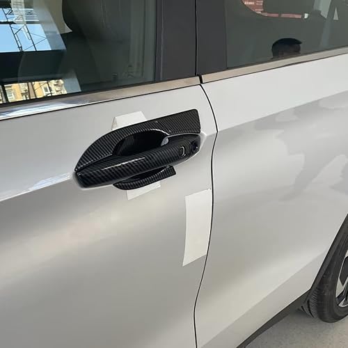 Miniatura 4 de Accesorios de automóvil aptos para Mitsubishi New Outlander 2022 2023 Cubierta de manija de puerta exterior con orificios de entrada inteligentes,