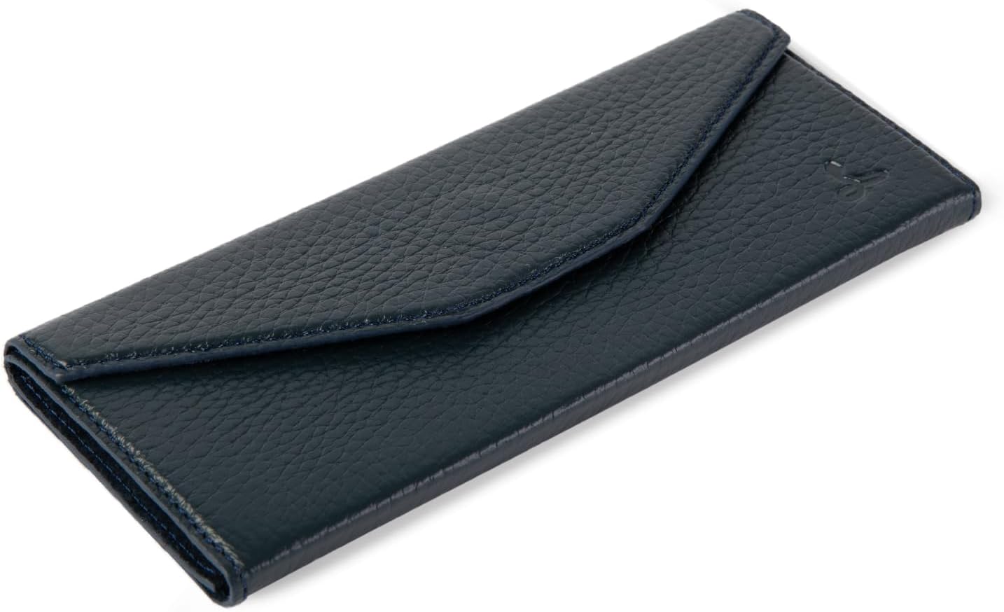 Snakehive Foldable Glasses Case - Real Leather Eyeglasses Case for Men and Women - Reading Glasses Pouch - Soft and Sturdy