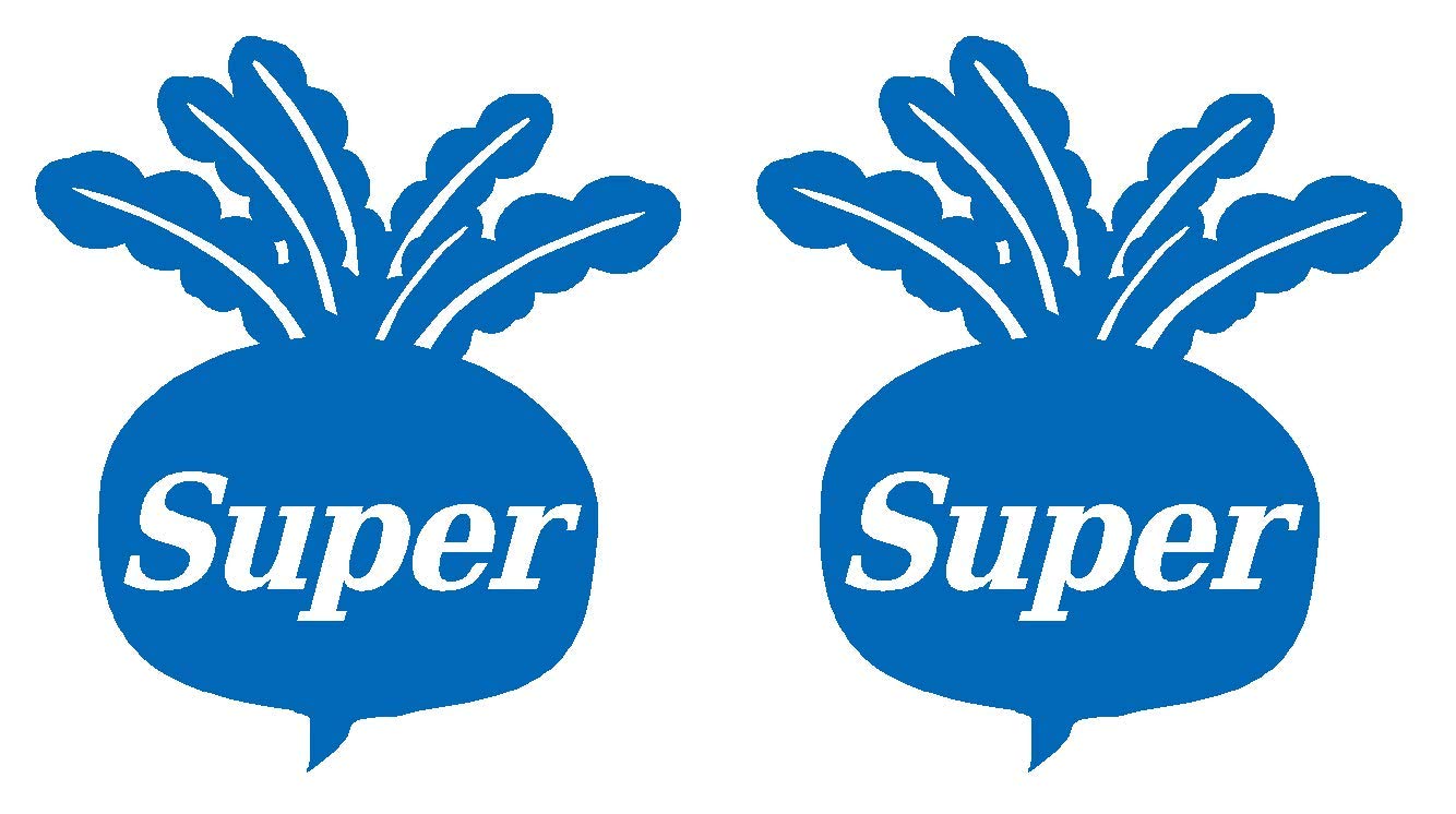 Amazon.co.jp: カブ イラスト スーパー ロゴ カッティング ステッカー